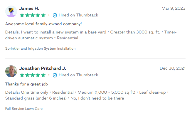 Real customer review