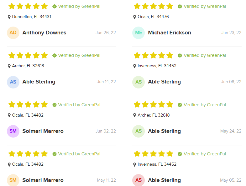 Customer feedback record
