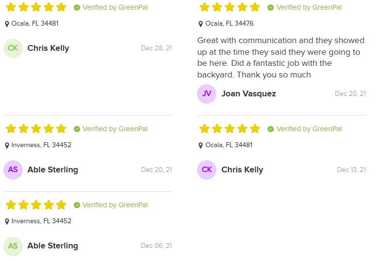 Real customer review